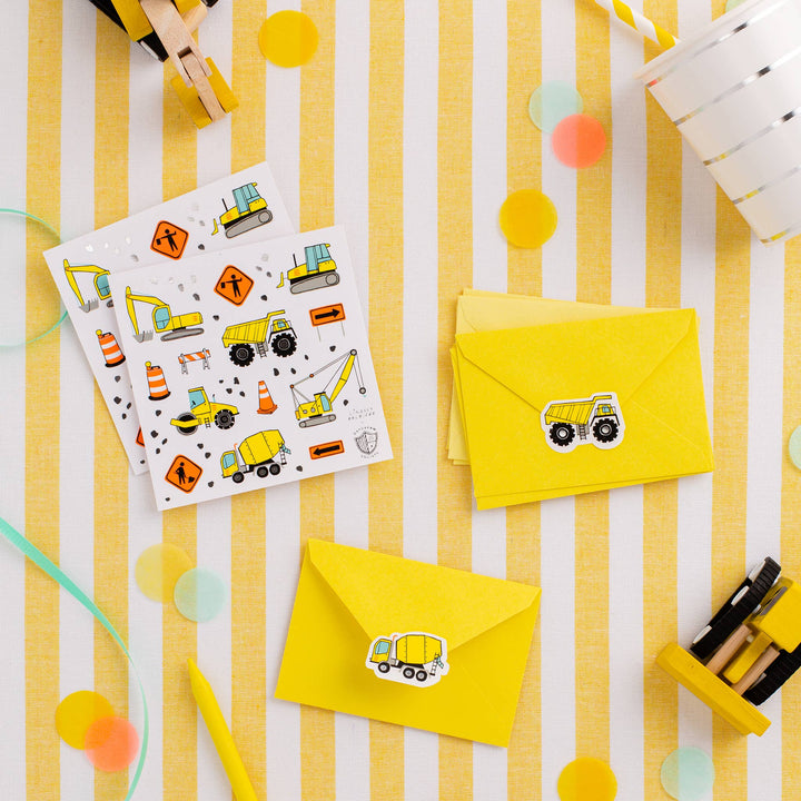 Under Construction Sticker Set - 4 Pk.