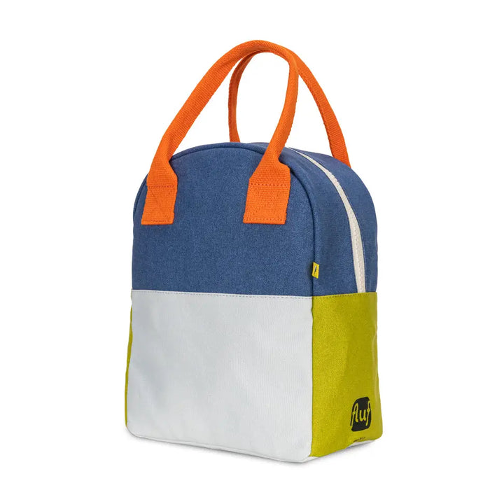 Two Tone Citrus Sky Lunch Bag
