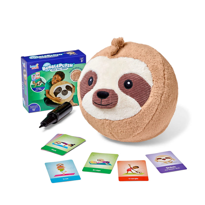 Sloth BubblePlush Yoga Ball Buddy