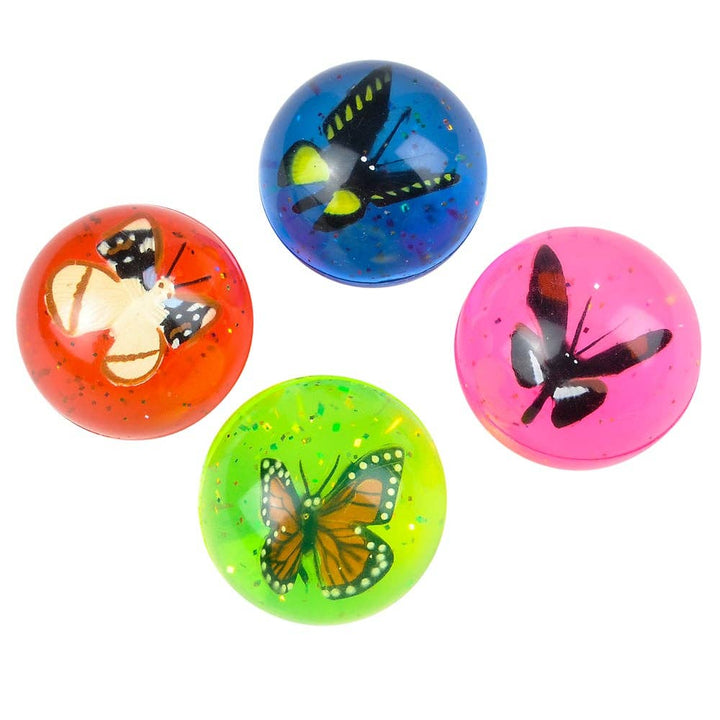 1.75" BUTTERFLY Bouncy Ball