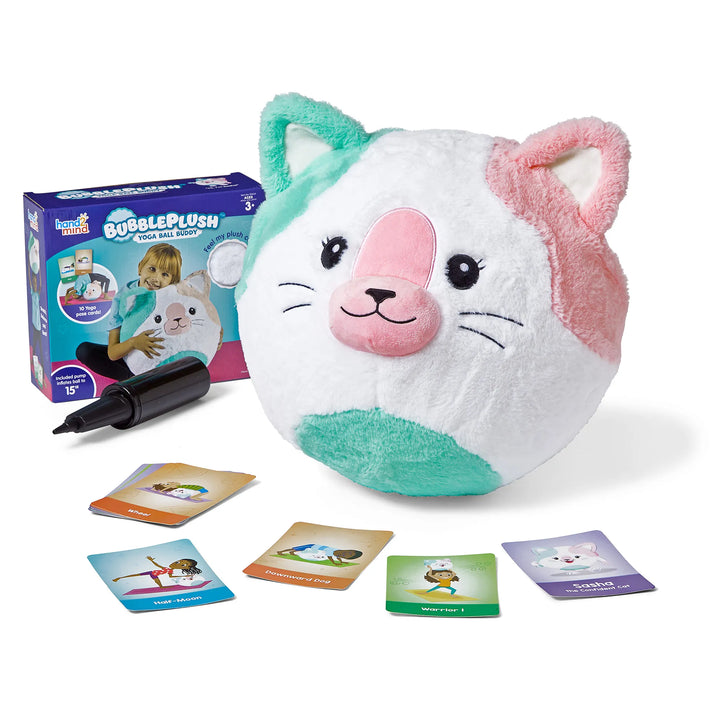 Cat BubblePlush Yoga Ball Buddy