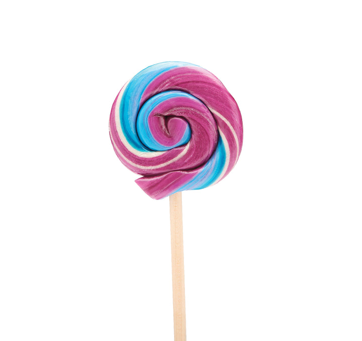 Cotton Candy Handmade Lollipop - 1 oz