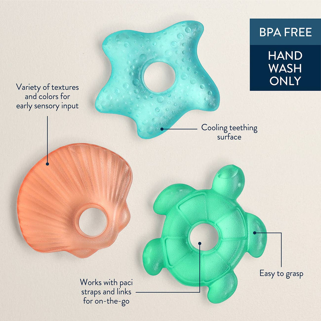 Water Filled Teethers: Silly Foods