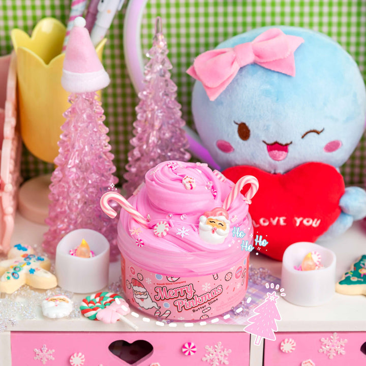 Merry Pinkmas Butter Signature Dome™ Slimes