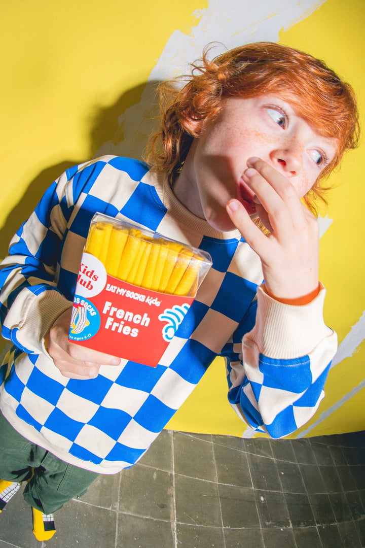French Fries 3D Socks, Kids
