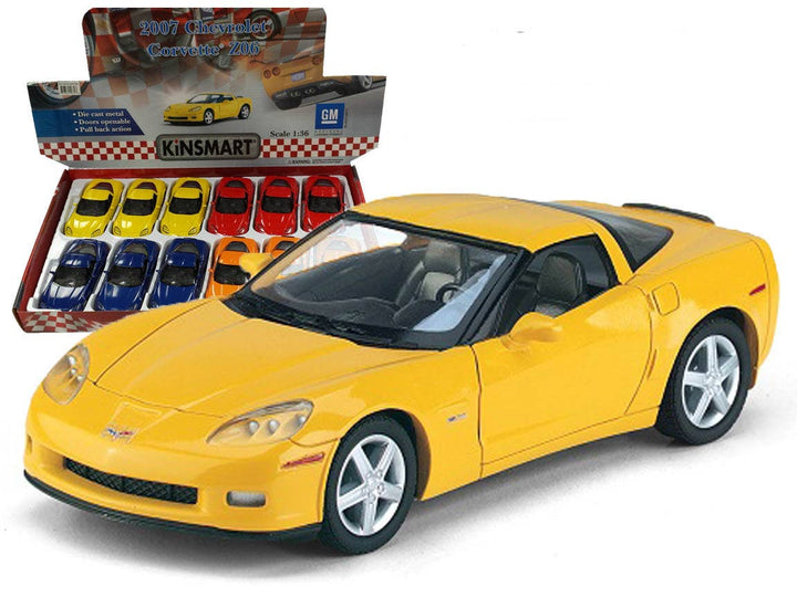 Die Cast 5" 2007 CHEVROLET CORVETTE Z06