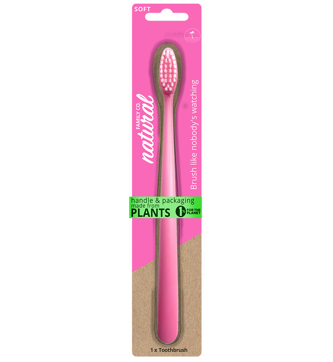 Bio Toothbrush Single - Neon