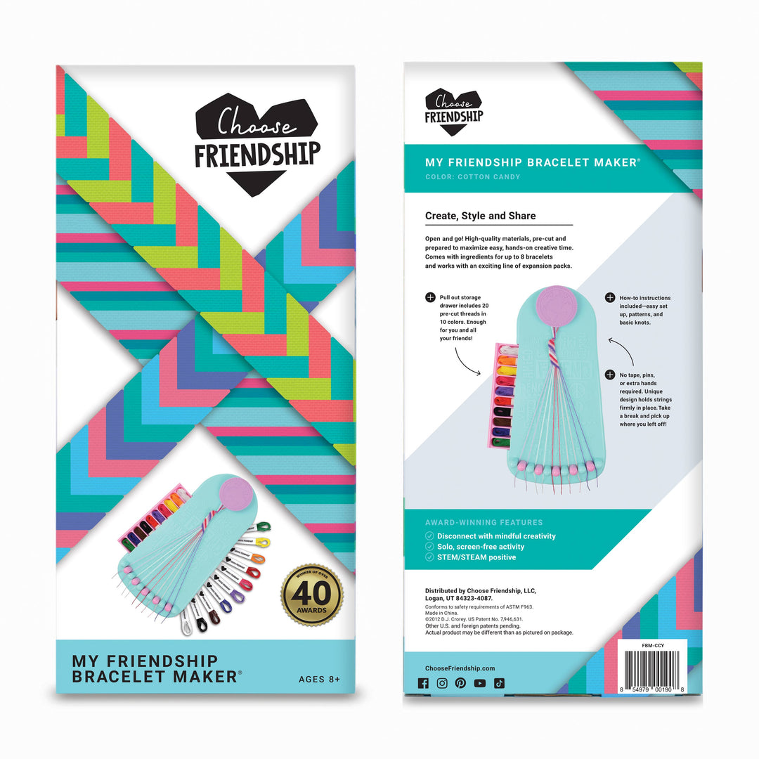 My Friendship Bracelet Maker DIY Craft Kit Blue