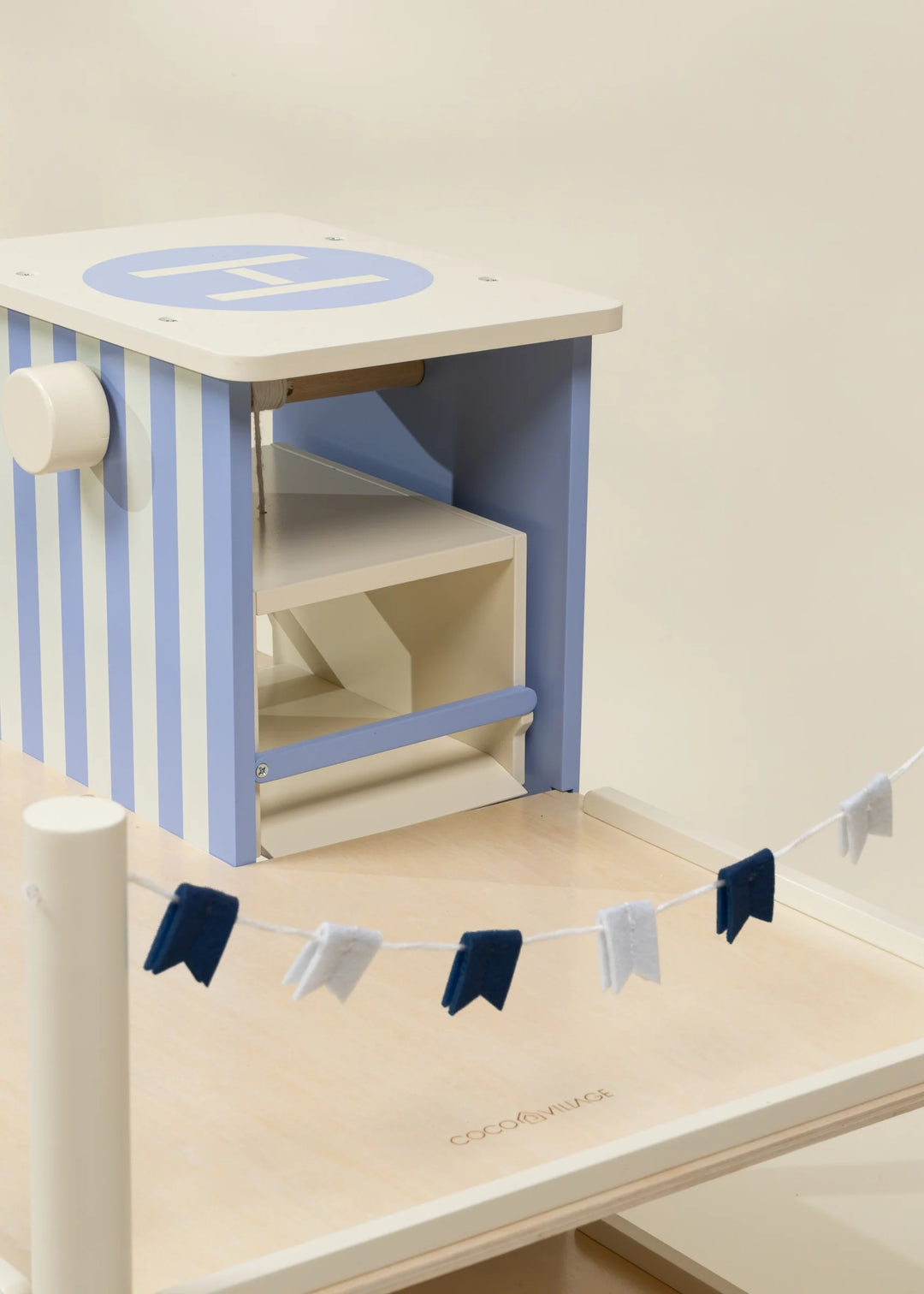 Wooden Parking Garage Playset