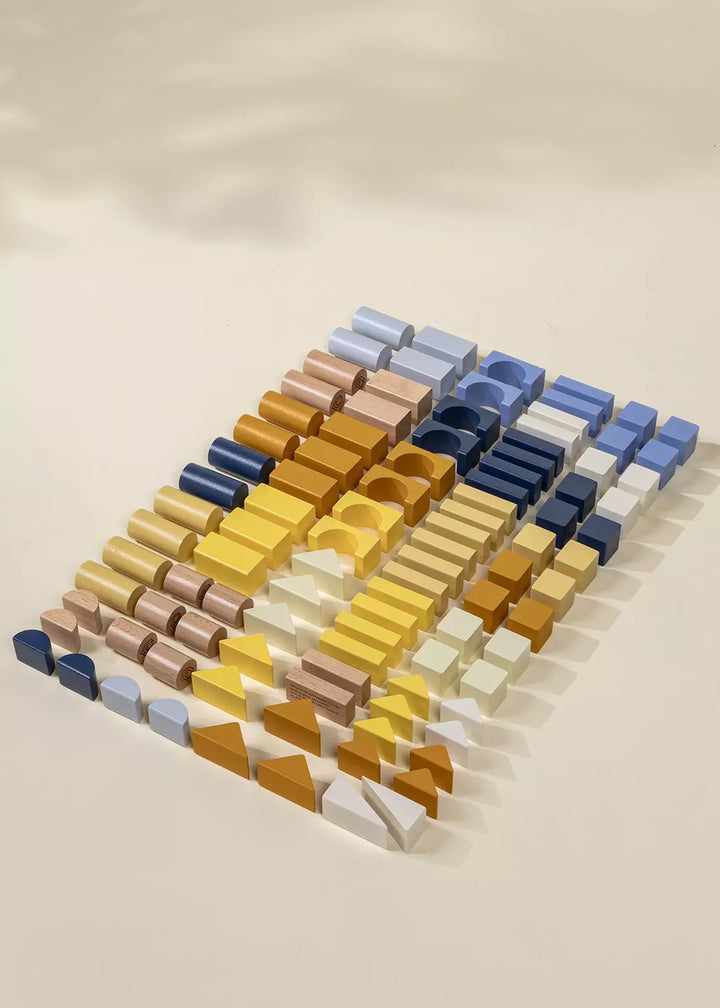 Wooden Blocks Bucket