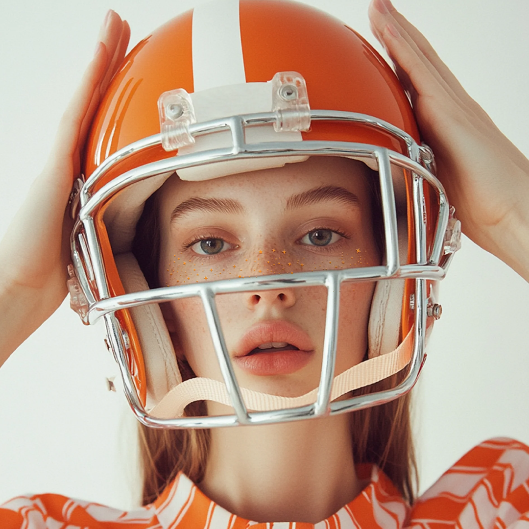 Orange Spirit Speckles Makeup Patches - Team Spirit Collection: 6