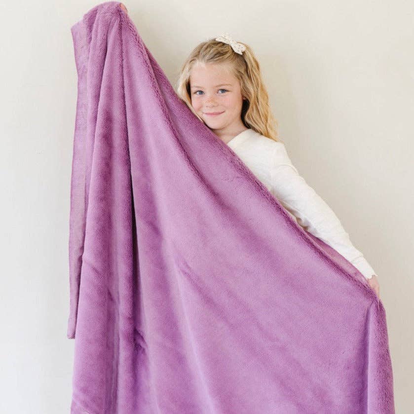 LUSH TODDLER BLANKETS: Feather