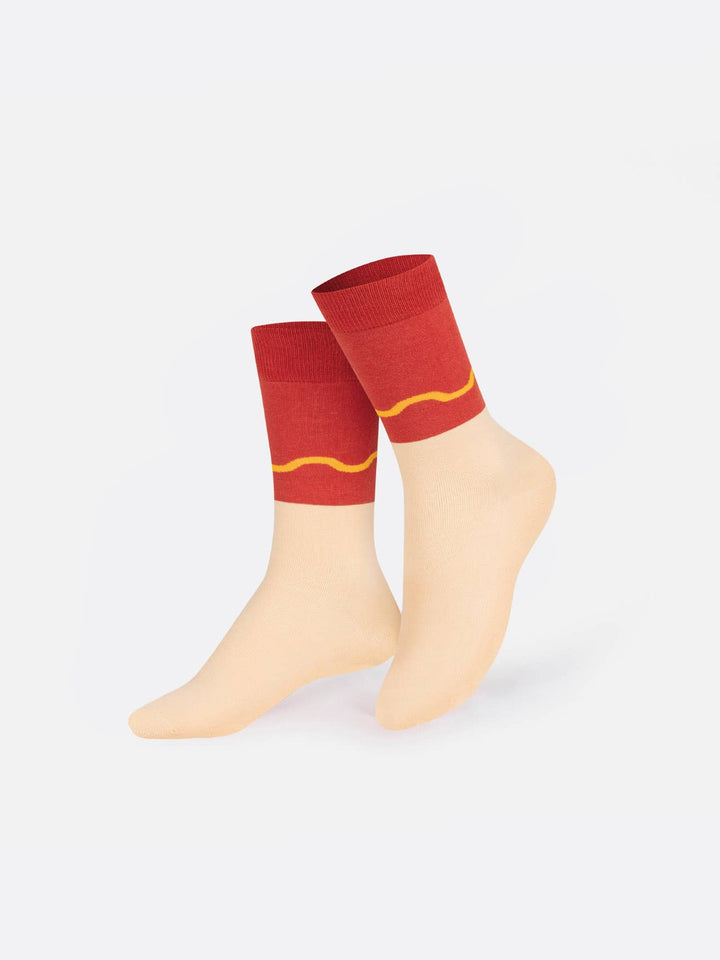 Hot Dog 3D Socks, Kids