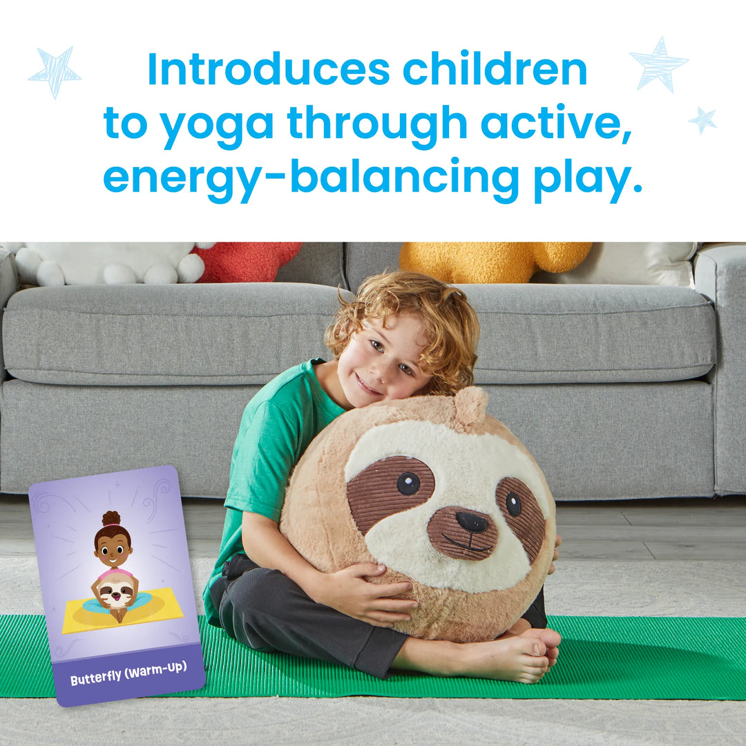Sloth BubblePlush Yoga Ball Buddy