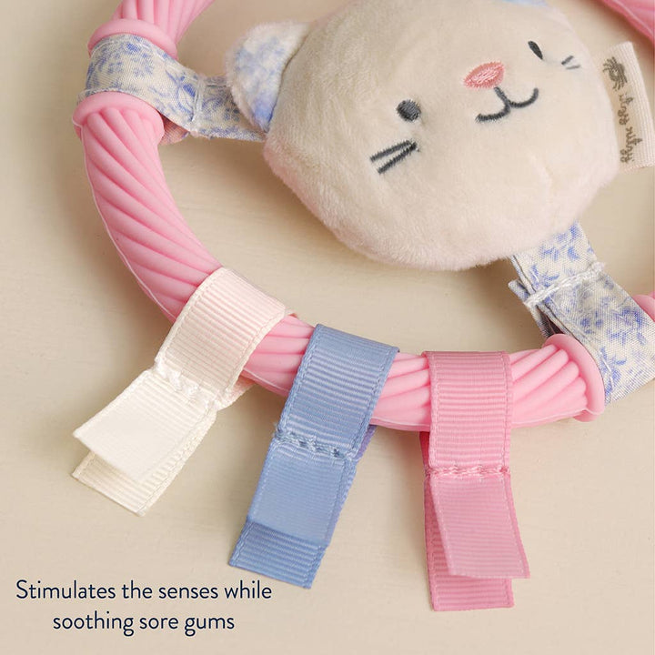 Teething Ring: Pink Kitty