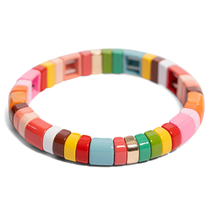 Sugar Stripe Tile Bracelet