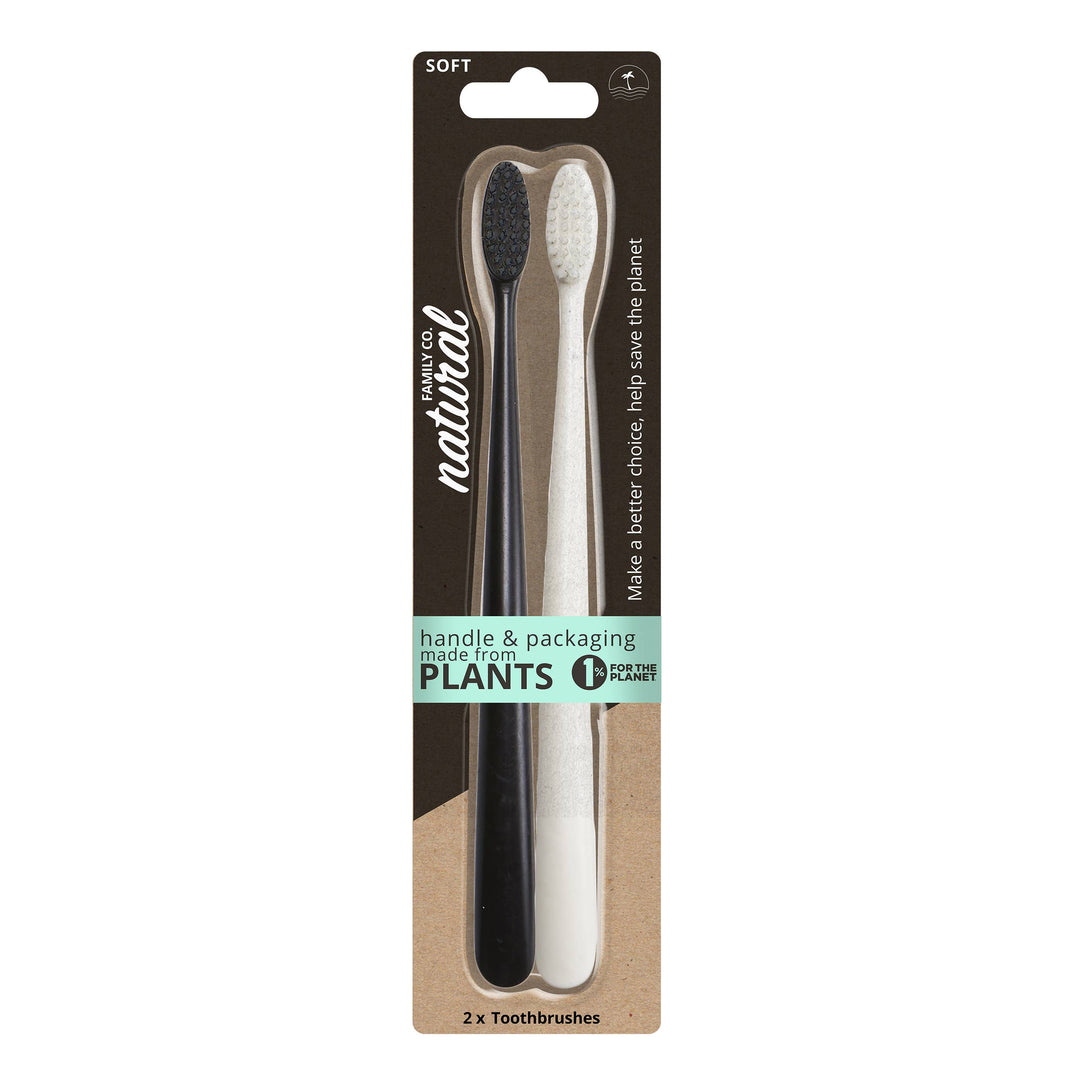 Toothbrush Twin Pk - Assorted Colors