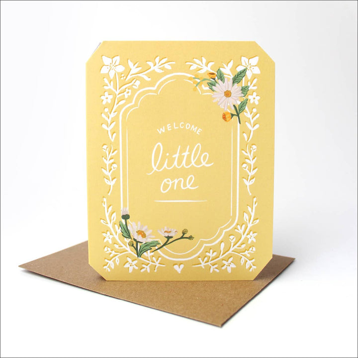 New Baby Greeting Card - Welcome Little One