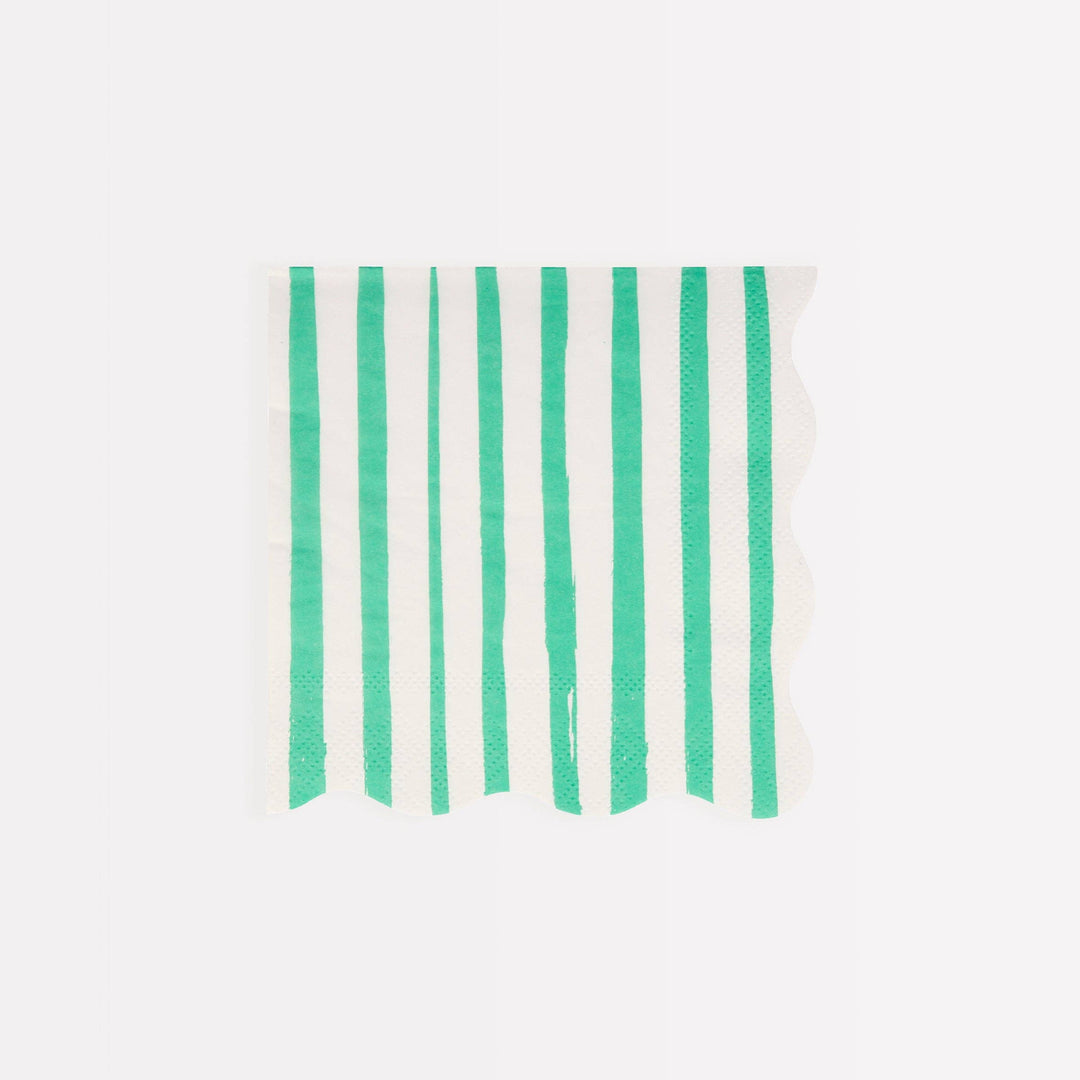 Mixed Stripe Small Napkins - Big Multipack