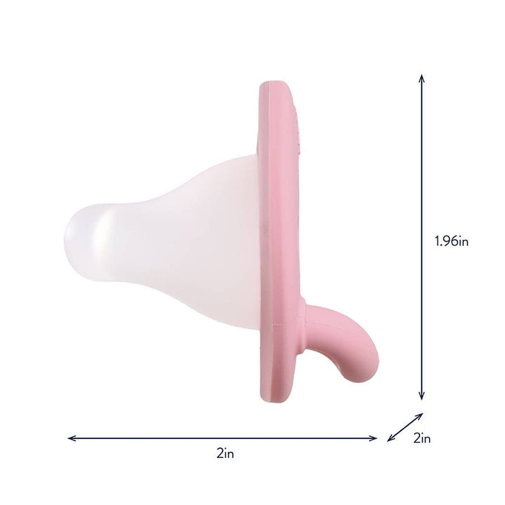 Latch & Soothe Breastlike Pacifier - Pink