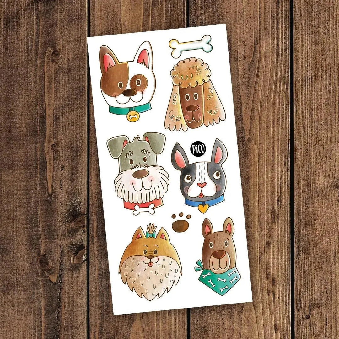 Dogs Temporary Tattoos