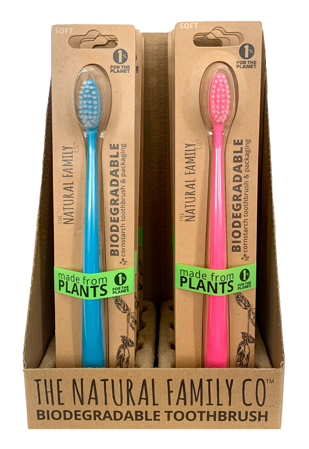 Bio Toothbrush Single - Neon