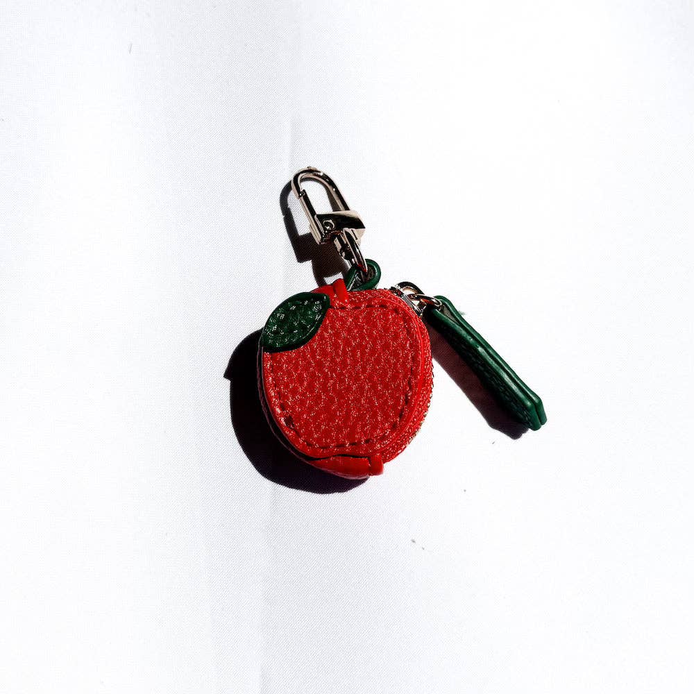 Cutie Fruit Bag Charm: Apple