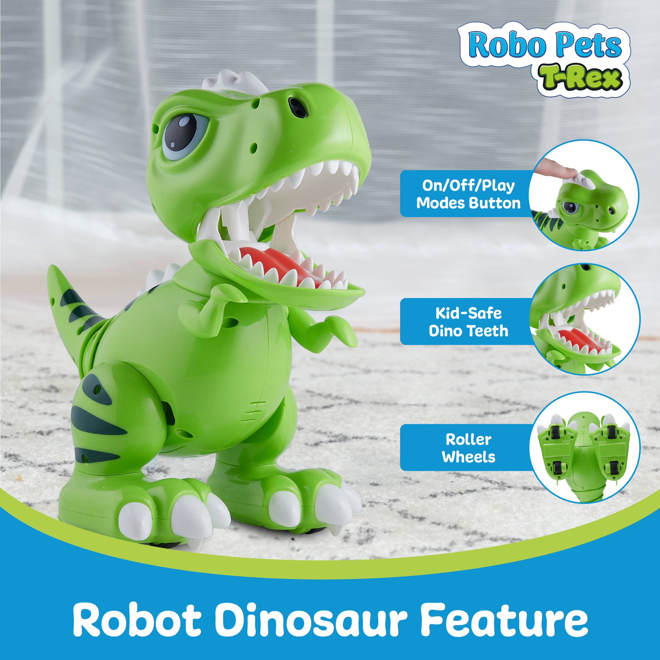 Robo Pet Dinosaur T-Rex STEM – Oodles Kids