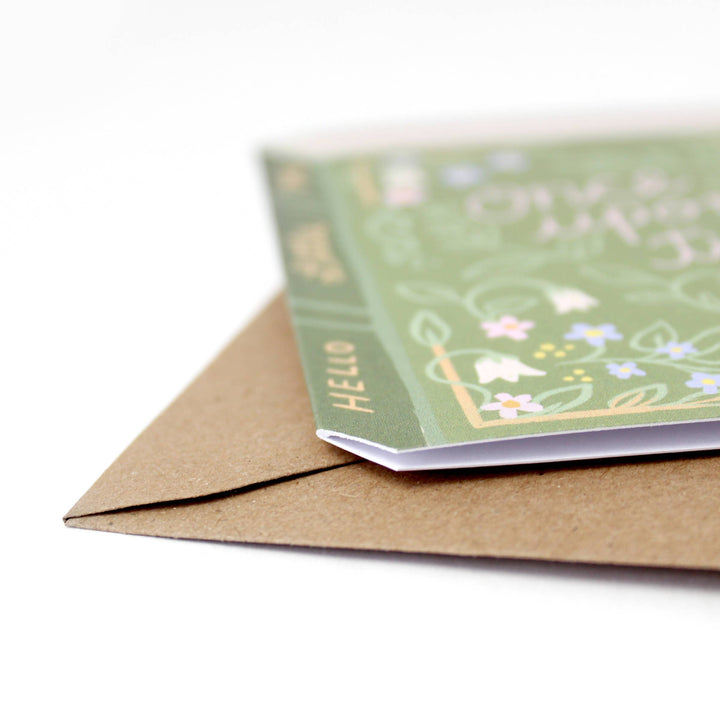 Once Upon a Time New Baby Card