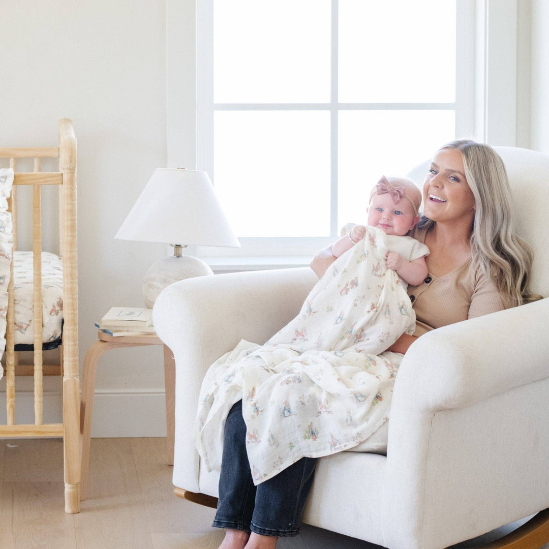 Peter Rabbit Bamboo Swaddles