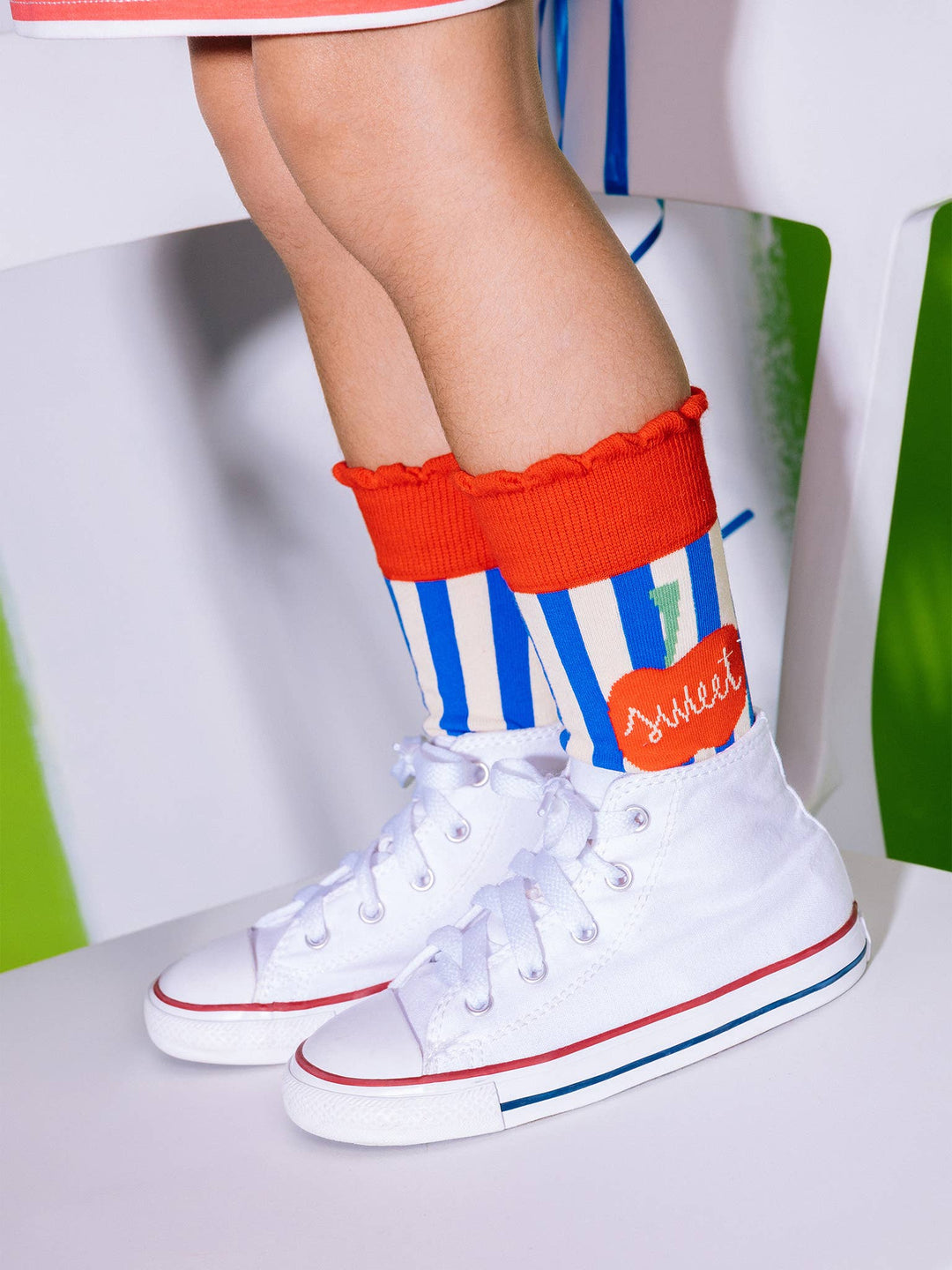 Candy Apple 3D Socks, Kids