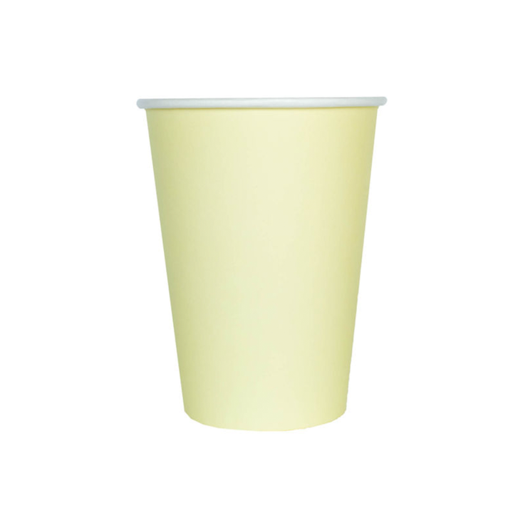 12 oz Cups - Banana Yellow