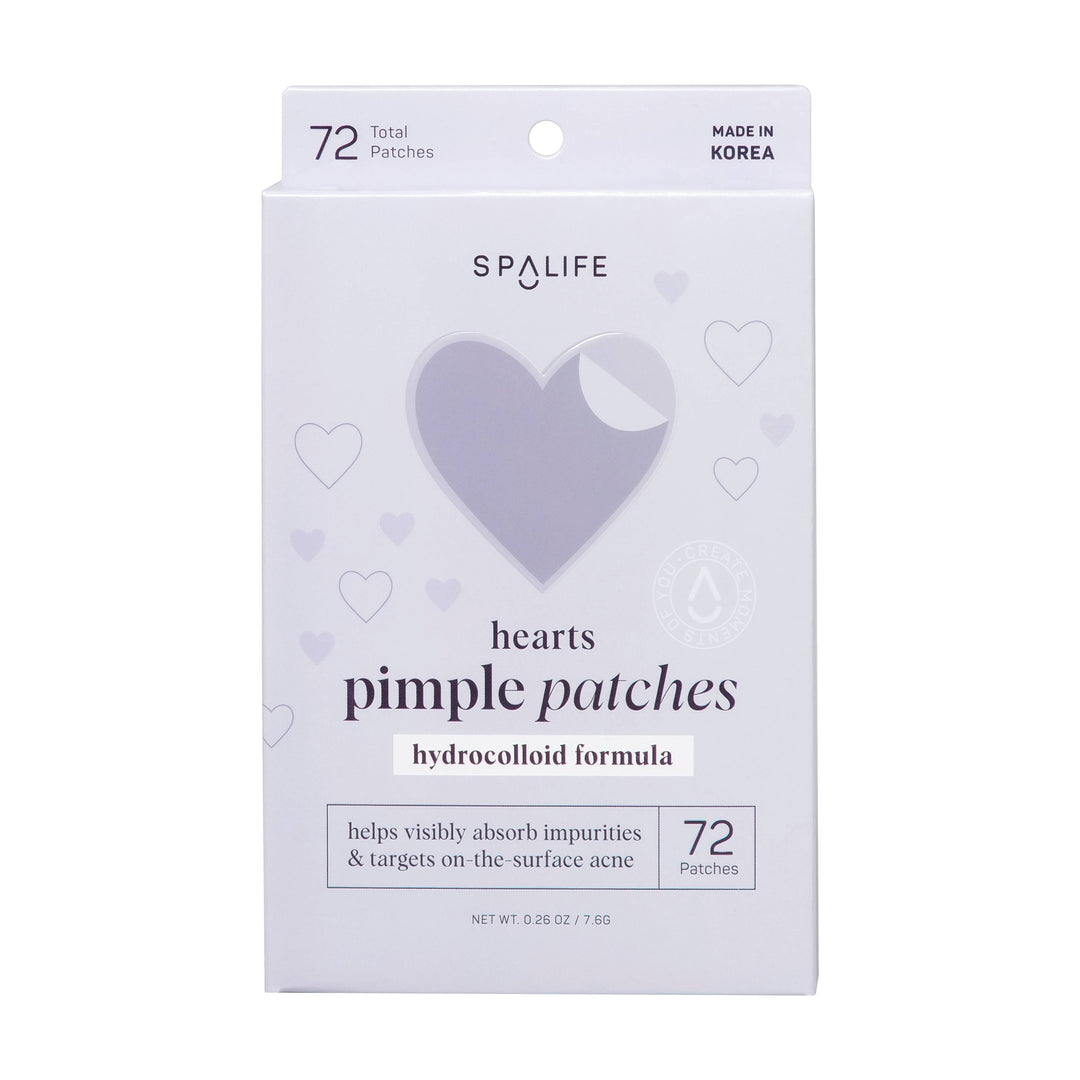 Hydrocolloid Hearts Pimple Patches l 96 ct