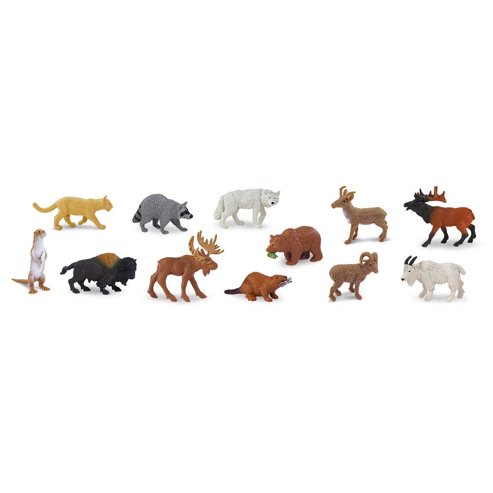 North American Wildlife Toob Tube