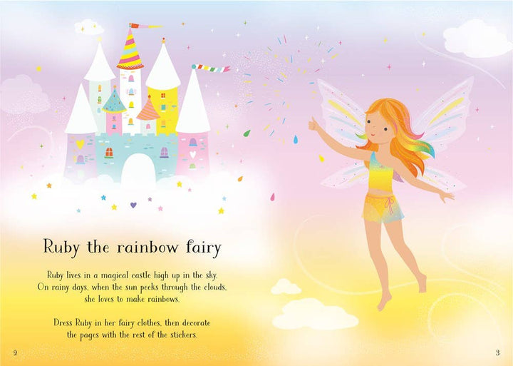Little Sticker Dolly Dressing Rainbow Fairy