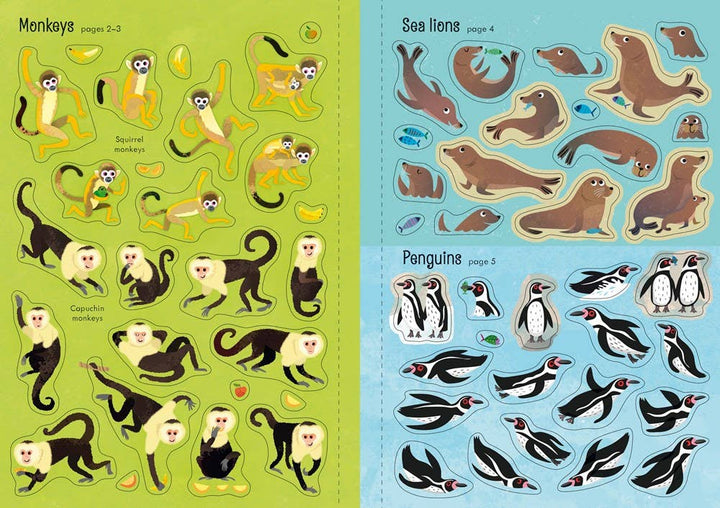 Little First Stickers Zoo