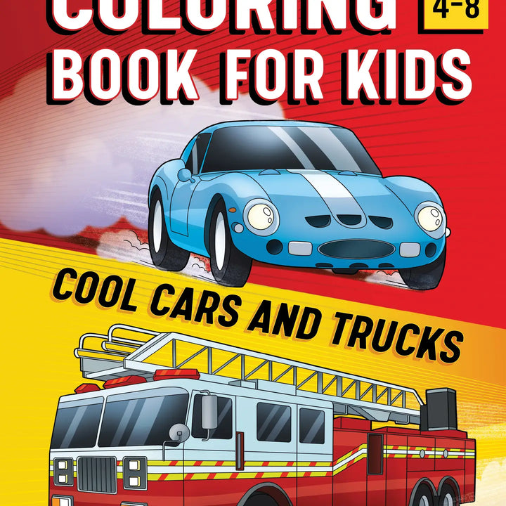 Cars and Trucks Coloring Book