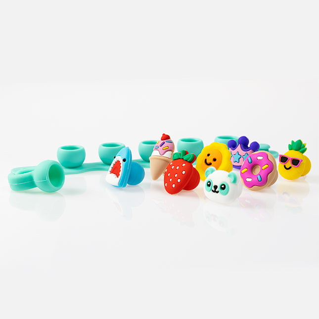 Blue Plip Charms