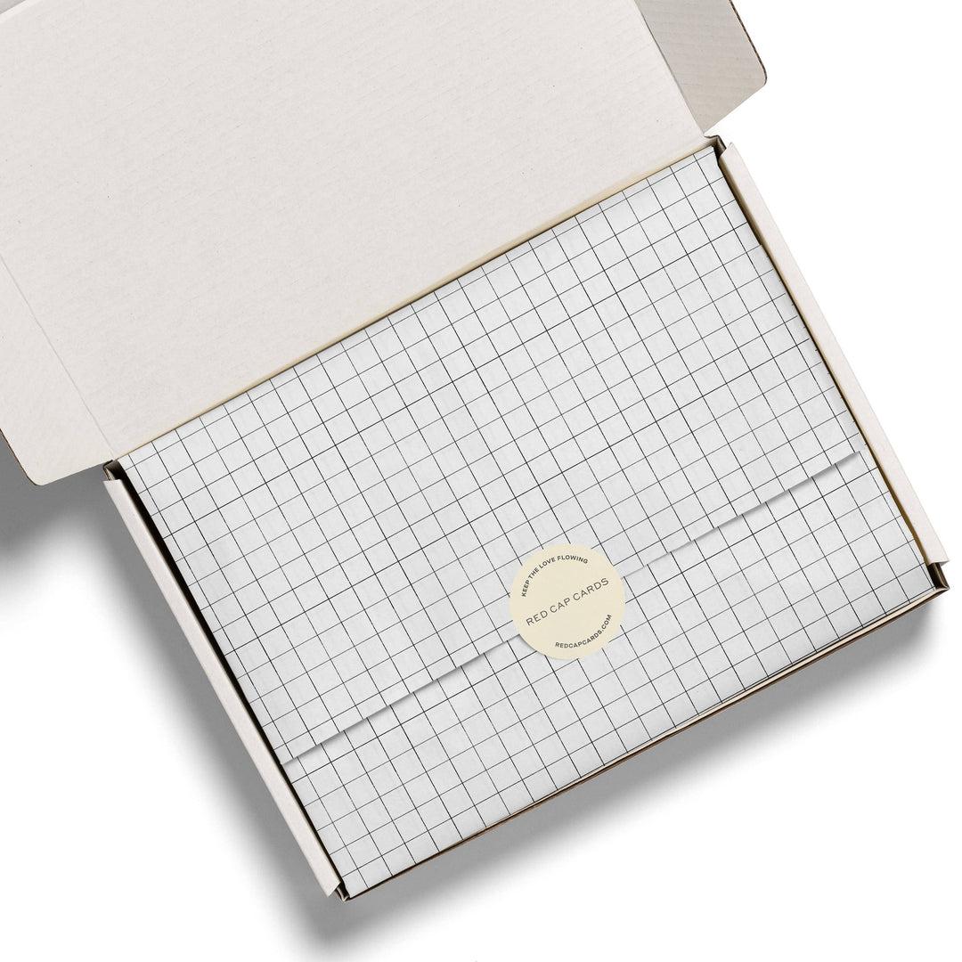 Grid tissue paper: 5 Sheets