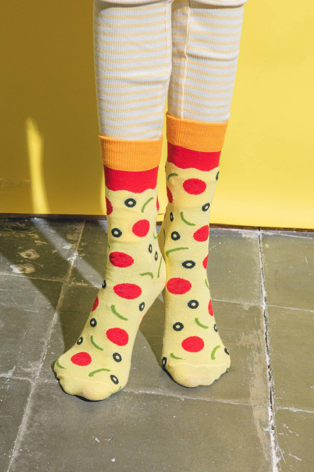 Napoli Pizza 3D Socks, Kids