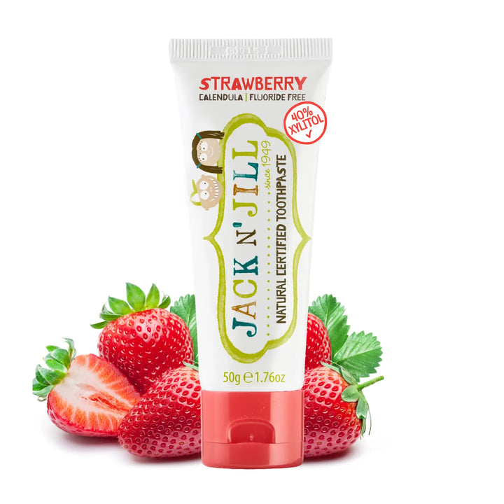 Strawberry Natural Certified Kids Toothpaste