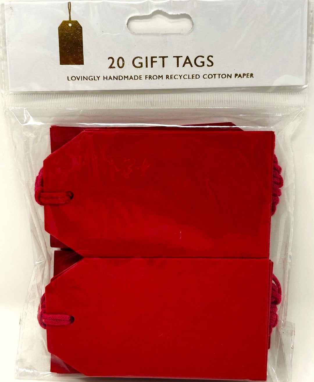 Red Gift Tags (20tags/pack)