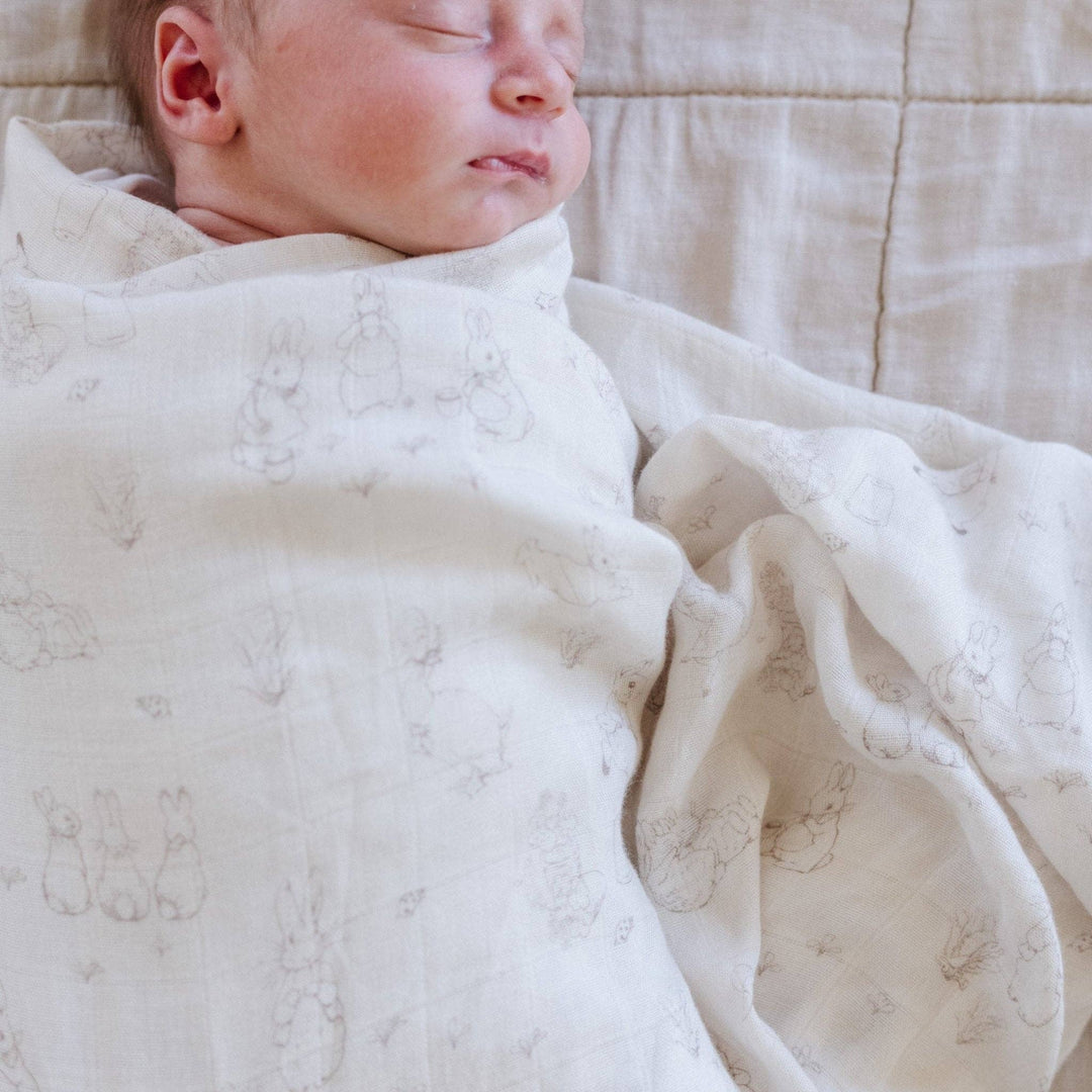 Peter Rabbit Bamboo Swaddles