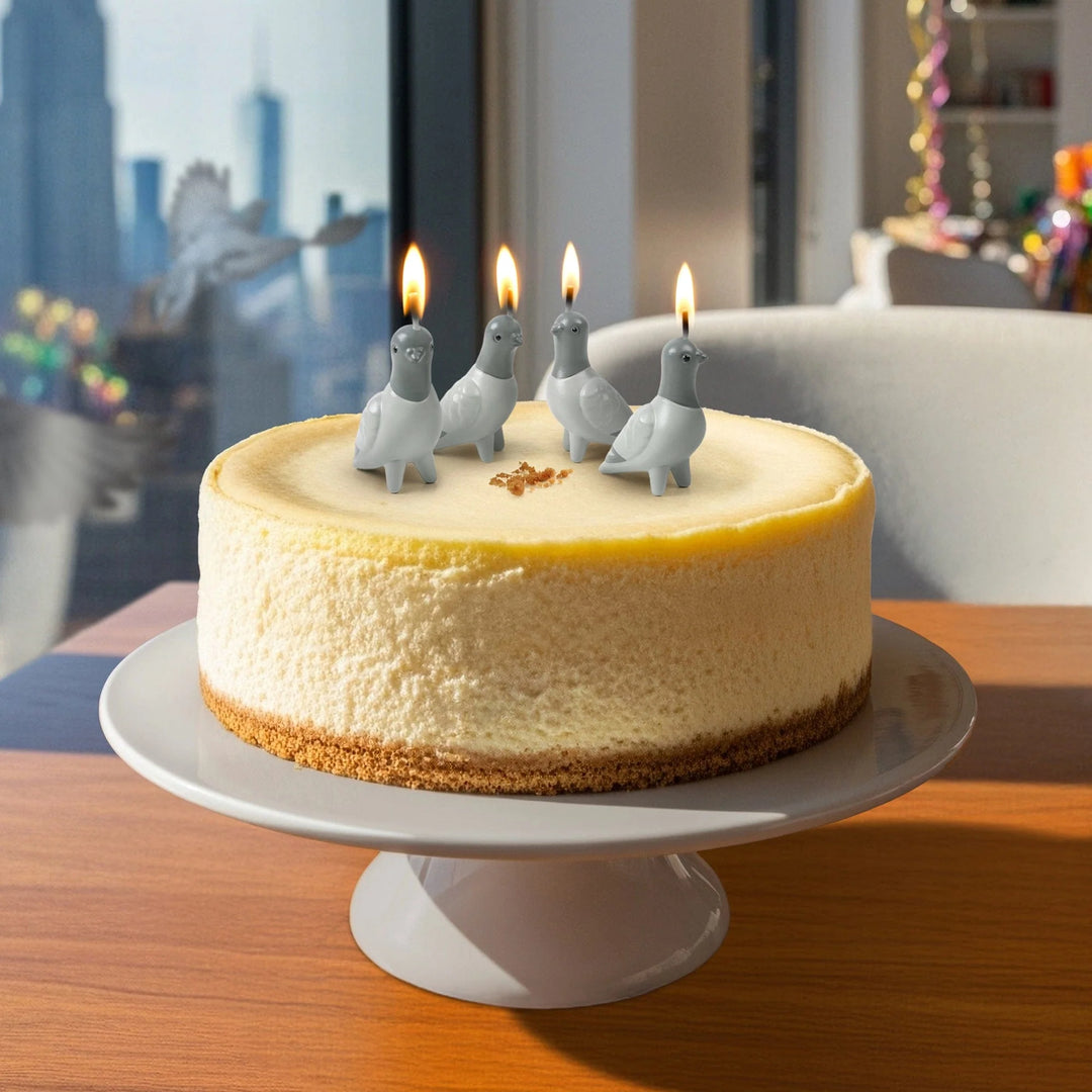 Pigeon Flock Candles