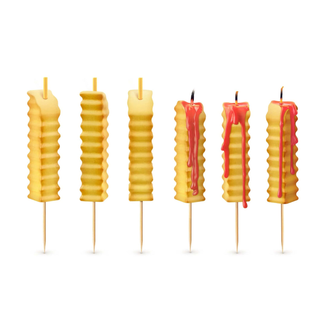 French Fry Candles
