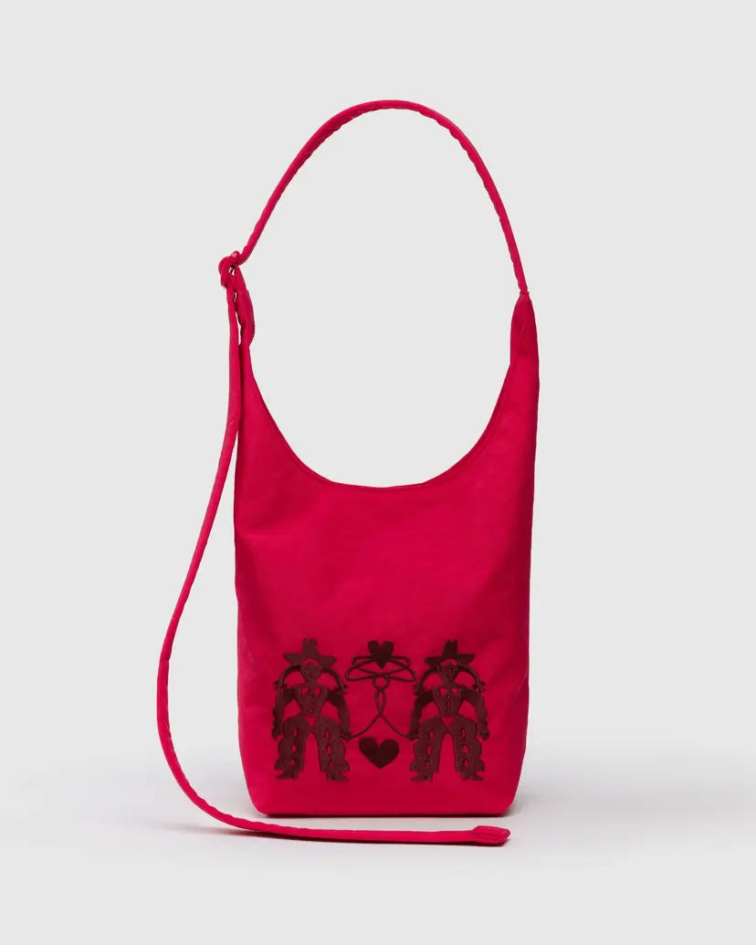 Small Nylon Sling - Embroidered Cowgirl