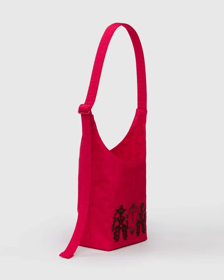 Small Nylon Sling - Embroidered Cowgirl