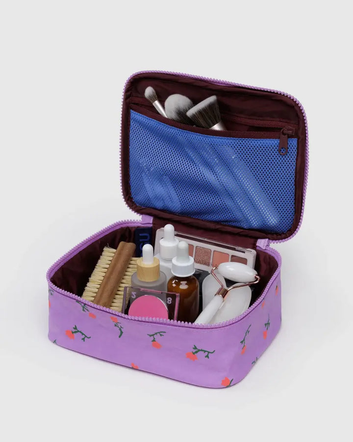 Cosmetic Case Small Painted Wildflower