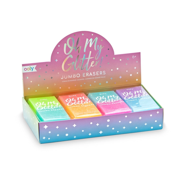 Glitter Jumbo Eraser