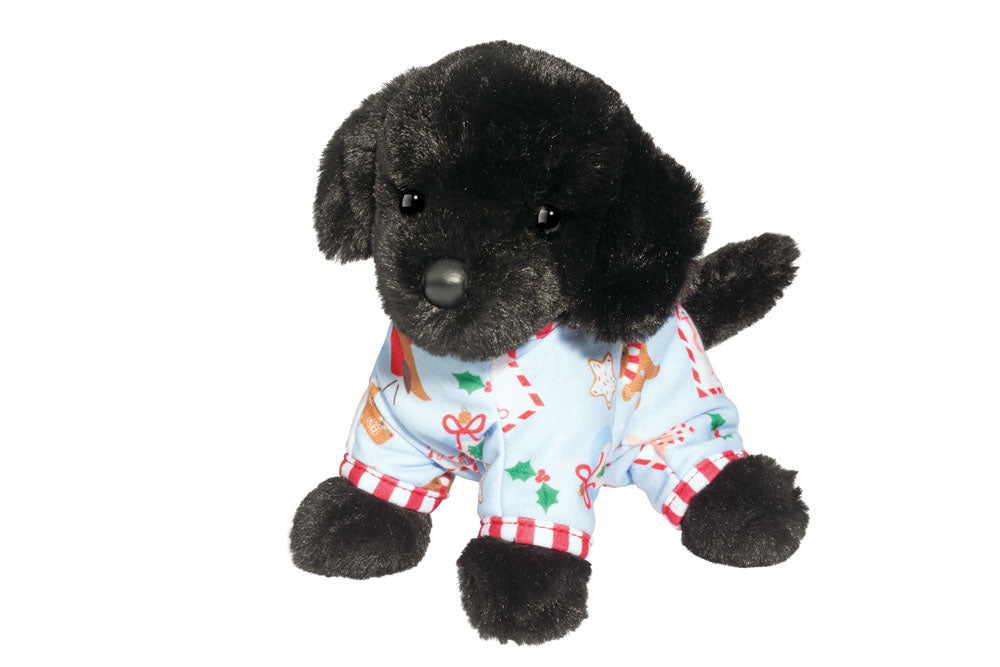 Black Lab with PJs Small